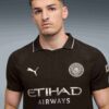 Camiseta de fútbol auténtica de visitante del Manchester City 25/26 para hombre Camiseta de fútbol auténtica de visitante del Manchester City 25/26 para hombre