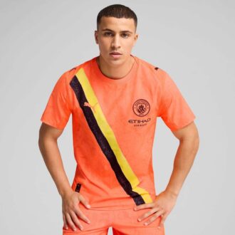 Camiseta de fútbol auténtica del Manchester City para hombre de PUMA x KIDSUPER