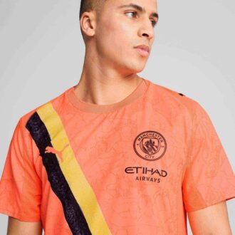 Camiseta de fútbol auténtica del Manchester City para hombre de PUMA x KIDSUPER