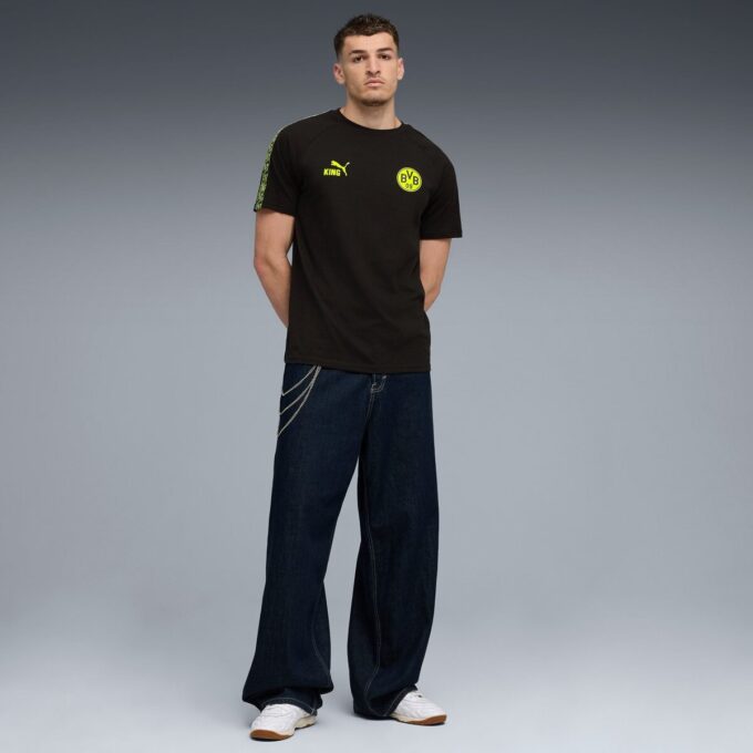 Camiseta de fútbol BVB King para hombre Camiseta de fútbol BVB King para hombre