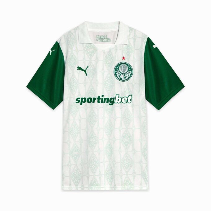 Camiseta de fútbol de visitante para hombre del SE Palmeiras Torcedor ’25 Camiseta de fútbol de visitante para hombre del SE Palmeiras Torcedor ’25