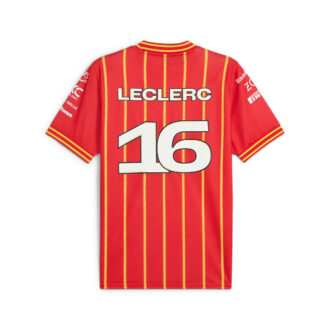 Camiseta de fútbol del equipo Scuderia Ferrari “Leclerc”