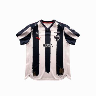 Camiseta de fútbol infantil réplica de local del C.F. Monterrey 25/26