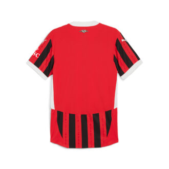 Camiseta de fútbol local auténtica del AC Milan 24/25 “Rojo y negro”