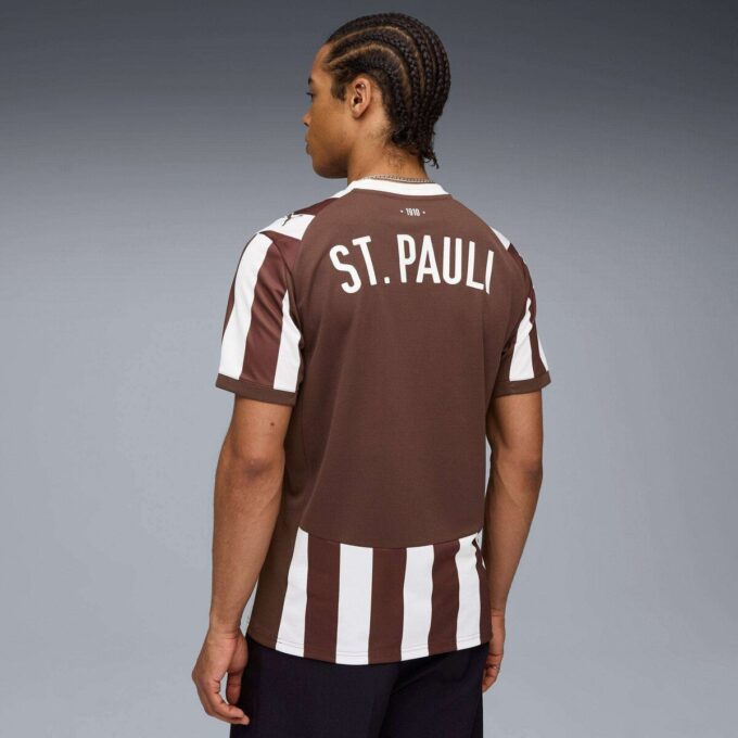 Camiseta de fútbol local para hombre FC St. Pauli ’25/’26 Camiseta de fútbol local para hombre FC St. Pauli ’25/’26