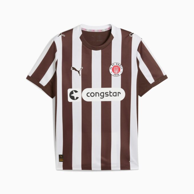 Camiseta de fútbol local para hombre FC St. Pauli ’25/’26 Camiseta de fútbol local para hombre FC St. Pauli ’25/’26