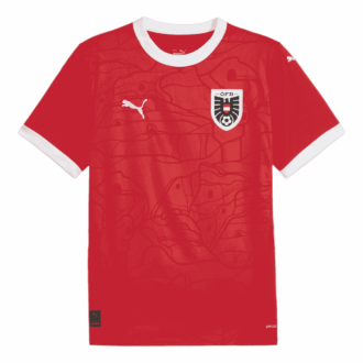 Camiseta de fútbol local réplica de Austria 24 “Roja”