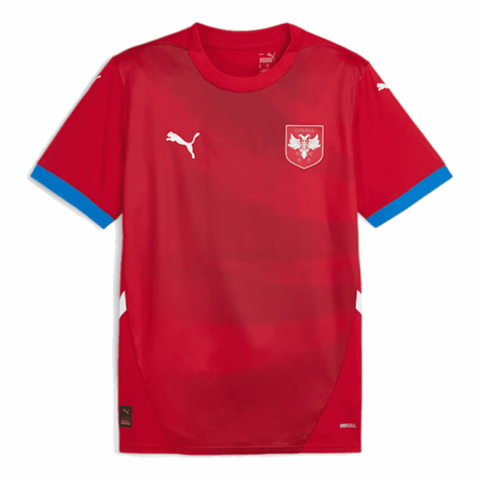 Camiseta de fútbol local Serbia 24 “Roja”