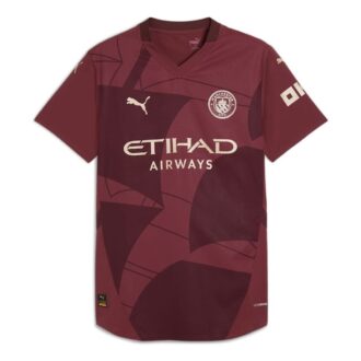 Camiseta de fútbol oficial del Manchester City 24/25 “Dark Jasper”