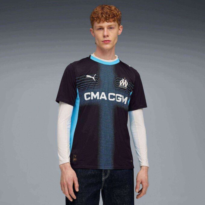 Camiseta de fútbol Olympique de Marseille 25/26 para hombre Camiseta de fútbol Olympique de Marseille 25/26 para hombre