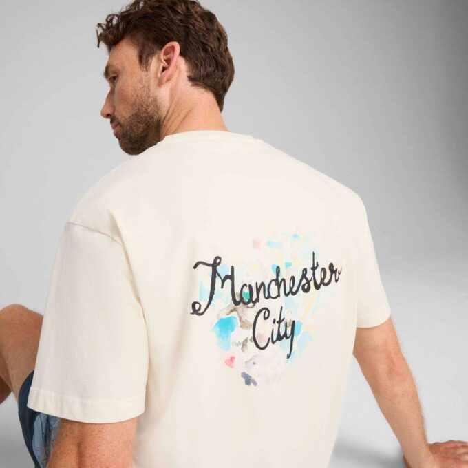 Camiseta de fútbol para hombre del Manchester City de PUMA x KIDSUPER Camiseta de fútbol para hombre del Manchester City de PUMA x KIDSUPER