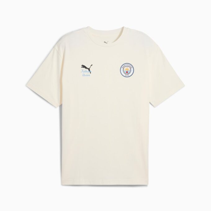 Camiseta de fútbol para hombre del Manchester City de PUMA x KIDSUPER Camiseta de fútbol para hombre del Manchester City de PUMA x KIDSUPER