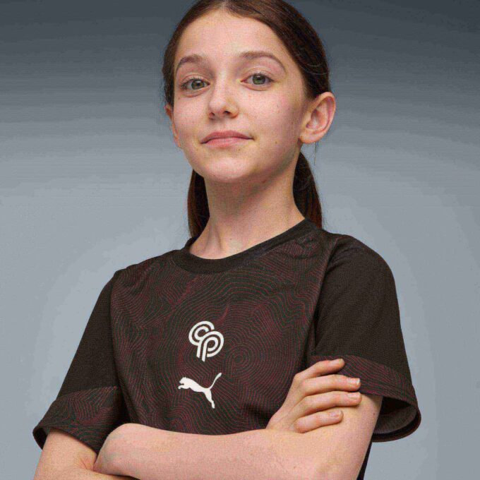 Camiseta de fútbol para niños grandes de Christian Pulisic Never Stop Camiseta de fútbol para niños grandes de Christian Pulisic Never Stop