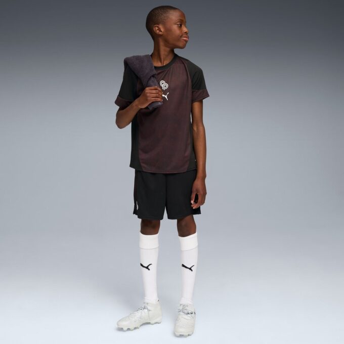 Camiseta de fútbol para niños grandes de Christian Pulisic Never Stop Camiseta de fútbol para niños grandes de Christian Pulisic Never Stop