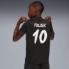 Camiseta de fútbol para niños grandes de Christian Pulisic Never Stop Camiseta de fútbol para niños grandes de Christian Pulisic Never Stop