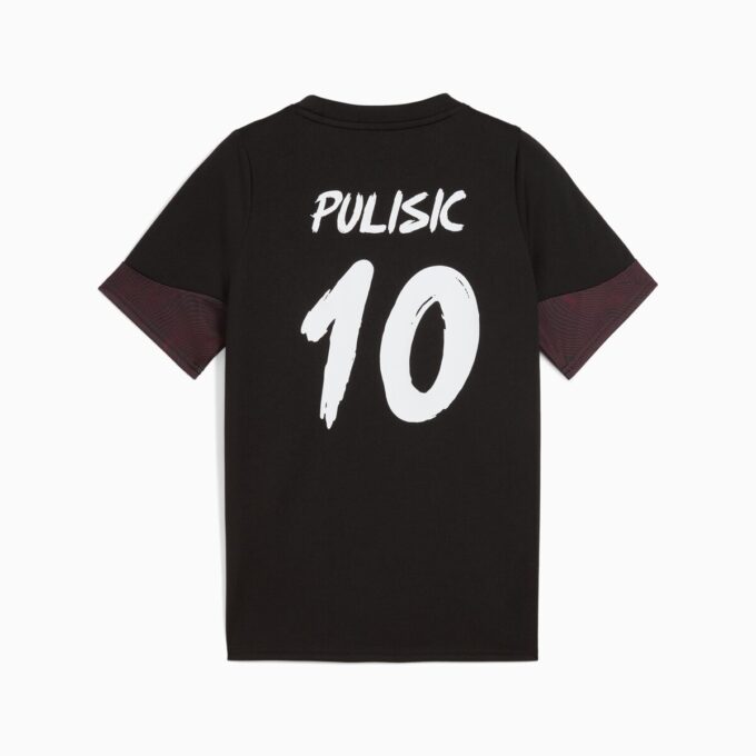 Camiseta de fútbol para niños grandes de Christian Pulisic Never Stop Camiseta de fútbol para niños grandes de Christian Pulisic Never Stop