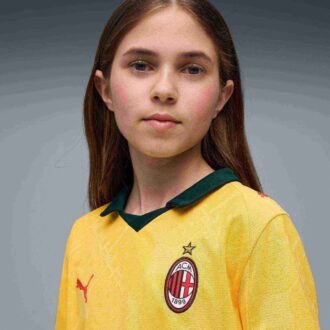 Camiseta de fútbol para niños grandes réplica de la tercera equipación del AC Milan 25/26
