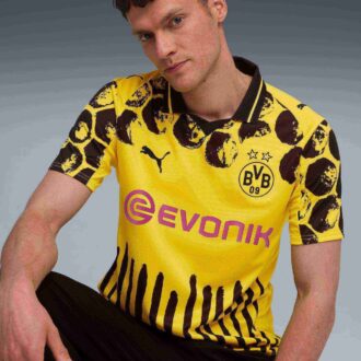 Camiseta de fútbol réplica del Borussia Dortmund PUMA x KIDSUPER para hombre