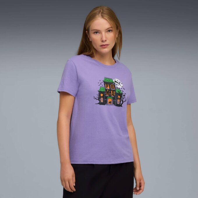 Camiseta de Halloween para mujer Camiseta de Halloween para mujer