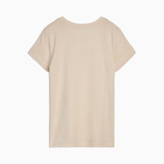 Camiseta de jersey de algodón para niños pequeños de Bow Society