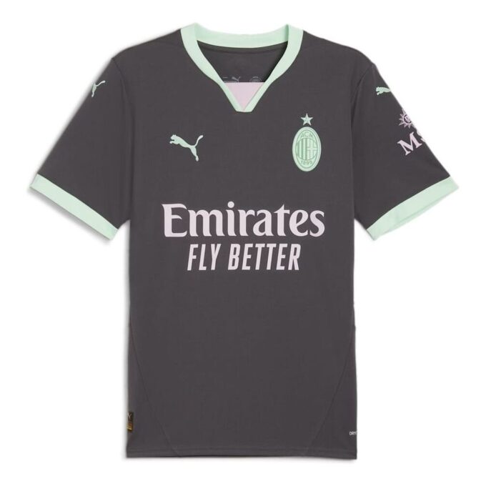 Camiseta de la tercera equipación del AC Milan 24/25 “Gris Menta”