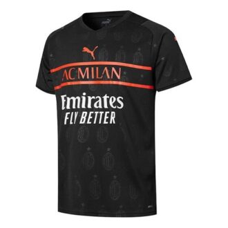 Camiseta de la tercera equipación del AC Milan “Negra” SW 21-22