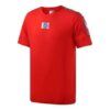 Camiseta de manga corta con cinta retro de los 90 “Roja”
