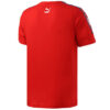 Camiseta de manga corta con cinta retro de los 90 “Roja”