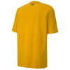 Camiseta de manga corta con logo clásico del centro de la ciudad para hombre, color dorado