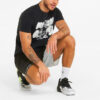 Camiseta de manga corta de baloncesto Qualifier “Negro y blanco”