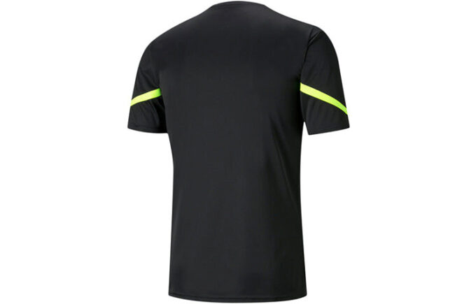 Camiseta de manga corta de copa individual “Negra”