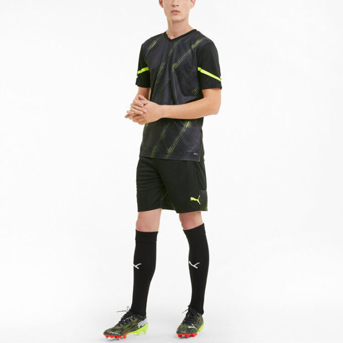 Camiseta de manga corta de copa individual “Negra”