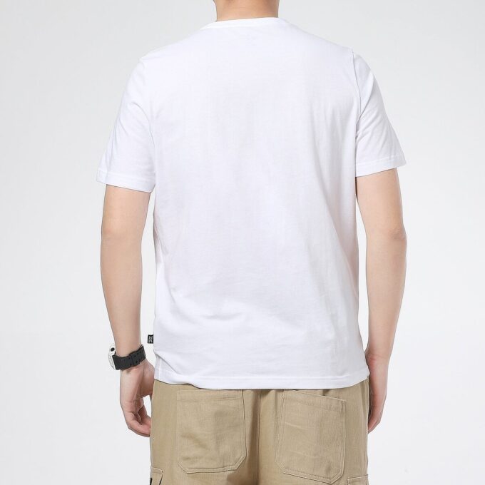 Camiseta de manga corta estampada “Blanca”