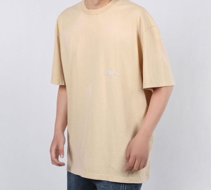 Camiseta de manga corta transpirable y de secado rápido con estampado de guijarros