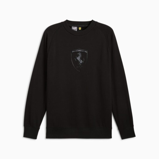 Camiseta de manga larga de automovilismo para hombre de la Scuderia Ferrari Camiseta de manga larga de automovilismo para hombre de la Scuderia Ferrari