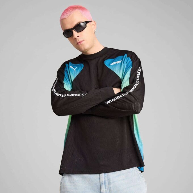 Camiseta de manga larga extragrande para hombre de Fórmula 1® Camiseta de manga larga extragrande para hombre de Fórmula 1®