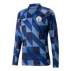 Camiseta de manga larga prepartido del Manchester City FC “Azul Marino”