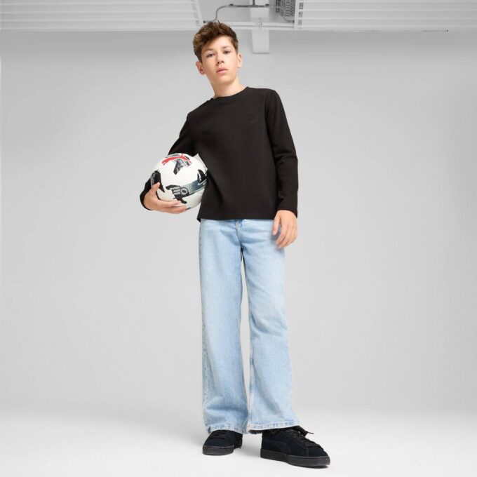 Camiseta de manga larga Stealth para niños grandes de PUMA x CHRISTIAN PULISIC Camiseta de manga larga Stealth para niños grandes de PUMA x CHRISTIAN PULISIC