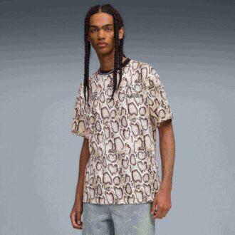 Camiseta de piel de serpiente para hombre de A$AP ROCKY x PUMA