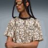 Camiseta de piel de serpiente para hombre de A$AP ROCKY x PUMA Camiseta de piel de serpiente para hombre de A$AP ROCKY x PUMA