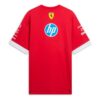 Camiseta de piloto extragrande PUMA x Scuderia Ferrari 2025, réplica, color cereza oscuro