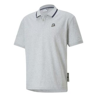 Camiseta de polo del equipo “gris”