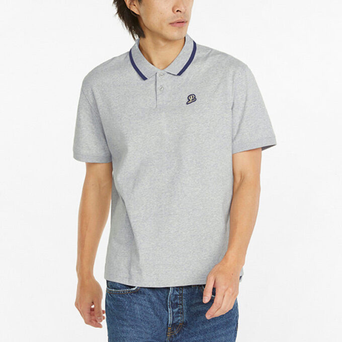 Camiseta de polo del equipo “gris”