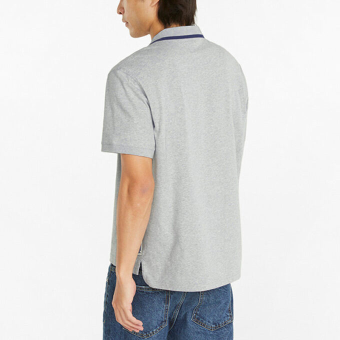Camiseta de polo del equipo “gris”