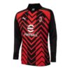 Camiseta de punto del AC Milan para la pretemporada 23-24 “Rojo, negro y blanco”