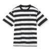 Camiseta de rayas del centro “Negro y blanco”