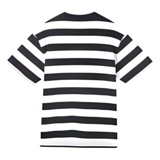 Camiseta de rayas del centro “Negro y blanco”