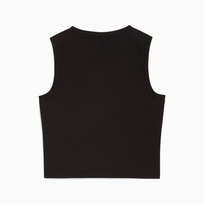 Camiseta de tirantes acanalada para mujer Elevated Essentials
