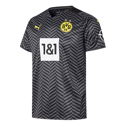 Camiseta de visitante del BVB Borussia Dortmund 21/22 “Negra”