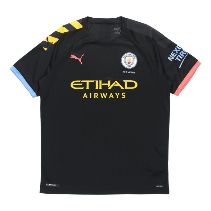 Camiseta de visitante del Manchester City 19/20 “Negra”